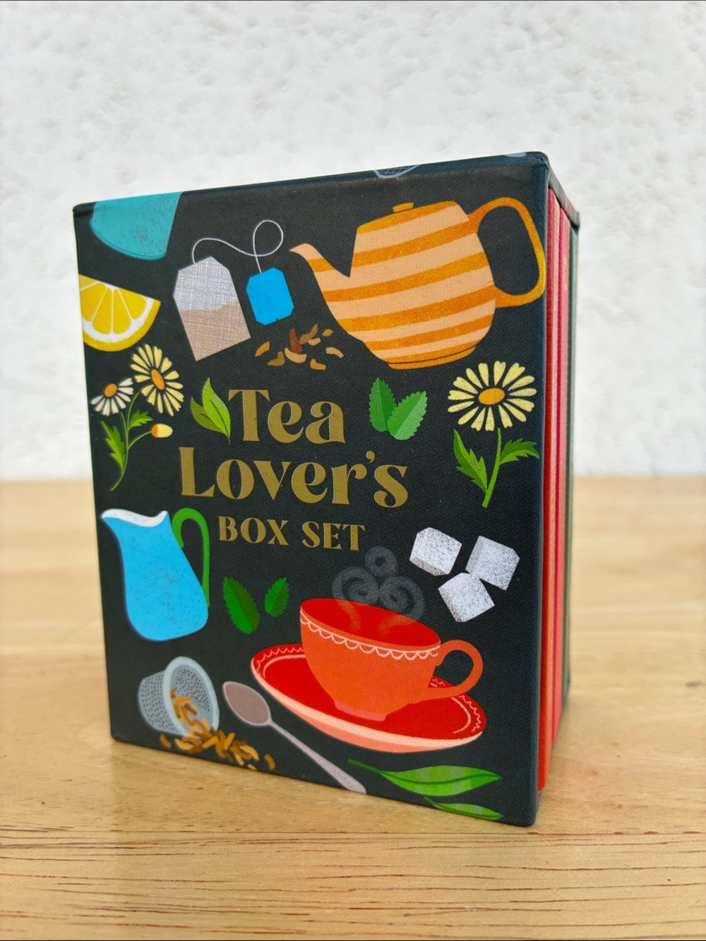Tea Lover's Box Set 3 mini hardcover books by Running Press